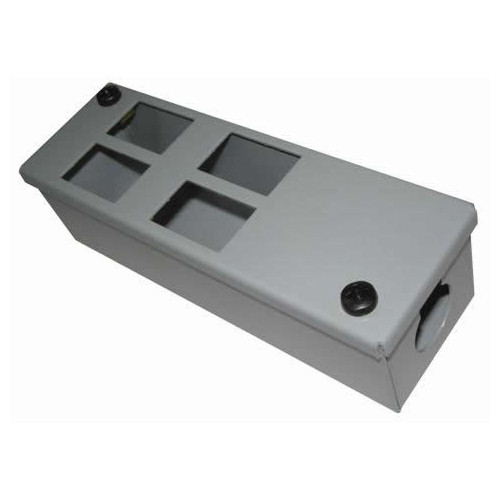 CMW Ltd | 4 Way Grey Forward Facing POD / GOP Box Depth 55mm 25mm Entry -Each