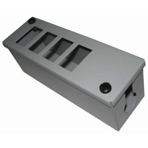 CMW Ltd | 4 Way Grey POD / GOP Box 70mm Deep 25mm Entry - Each