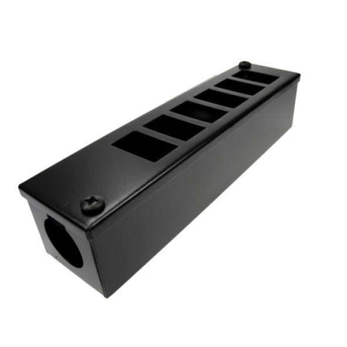 CMW Ltd | 6 Way POD / GOP Box 60mm Deep 60mm 32mm Entry - Black Each