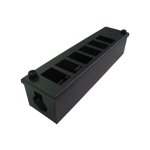 CMW Ltd | 6 Way POD / GOP Box 60mm Deep 25mm Entry - Black Each