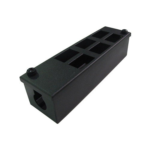 CMW Ltd | 6 Way Forward Facing POD / GOP Box Depth 60mm 25mm Entry - Black Each