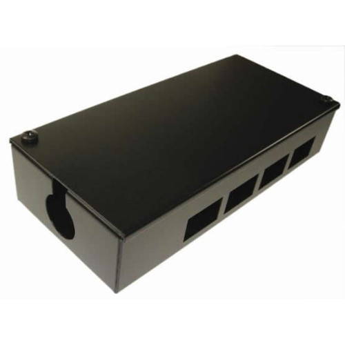 CMW Ltd | 8 Way Side Entry POD / GOP Box 40mm Deep 32mm Entry- Black- Each