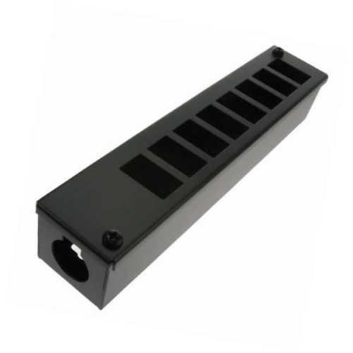 CMW Ltd | 8 Way Single Row POD / GOP Box 55mm Deep 32mm Entry - Black Each