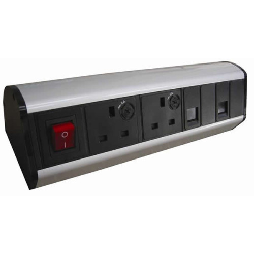 CMW Ltd | 2 Power and 2 x data with master switch