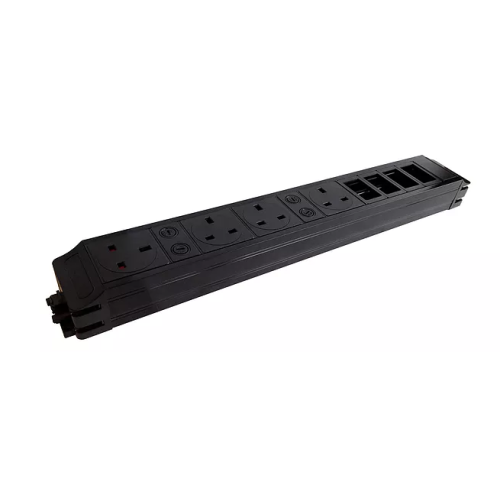 CMW Ltd | 4 power sockets and 4 data modular unit