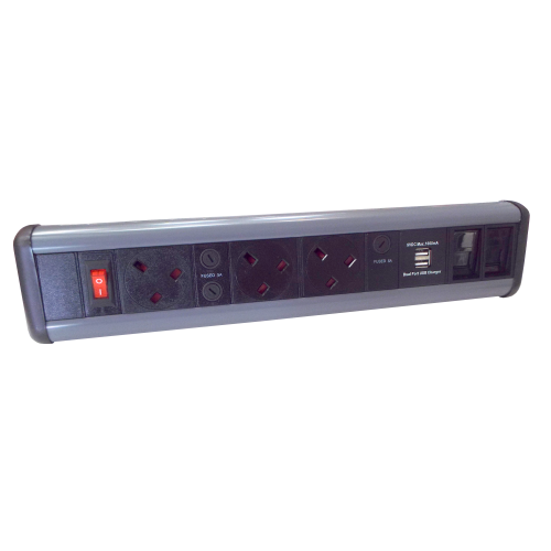 CMW Ltd | 3 Power, 2 USB & 2 Cat 6 Modules / Couplers