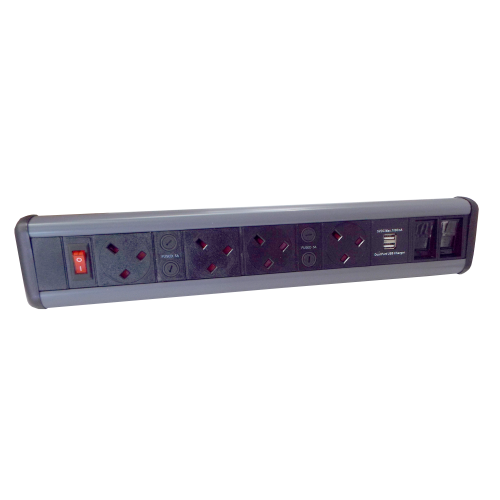 CMW Ltd | 4 Power, 2 USB & 2 Cat 6 Modules / Couplers