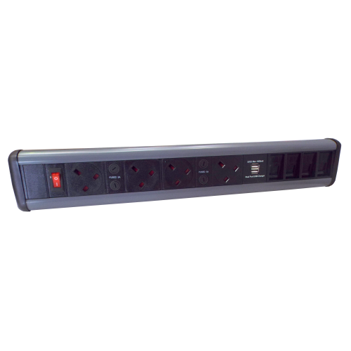 CMW Ltd | 4 Power, 2 USB & 4 Cat 6 Modules / Couplers