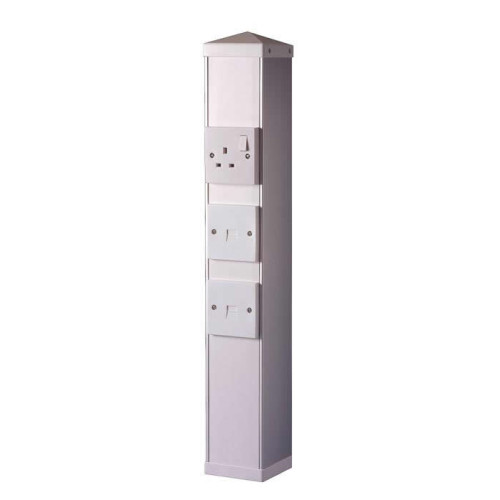 CMW Ltd | Power Post complete with 6 outlet boxes