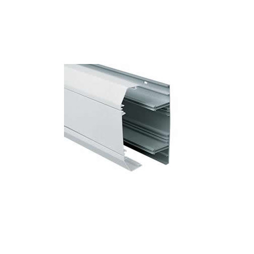 Marshall-Tufflex EP1MWH | Marshall Tufflex Sterling Profile 1 3 Compartment Dado Trunking (3m lgth)