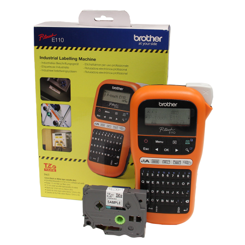 BROTHER PT-E110U1 Handheld Electrician Labelling Machine