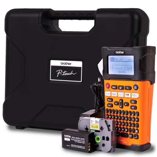 BROTHER PT-E300VP Handheld Electrician Labelling Machine