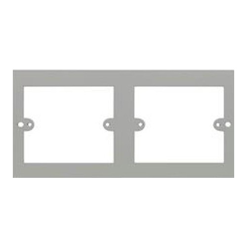 CMW Ltd | 2 x 1 Gang Faceplate