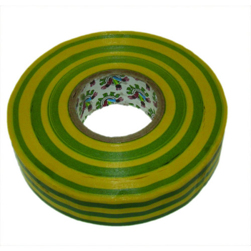 CMW Ltd  | Green/Yellow 19mm Wide x 33m PVC Insulating Tape