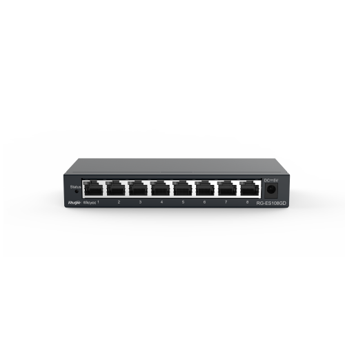 Ruijie Reyee RG-ES108GD 8 Port 1Gb Unmanaged Desktop Switch