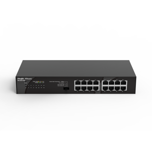 Ruijie Reyee RG-ES116G- L 16 Port 1Gb Unmanaged Desktop Switch