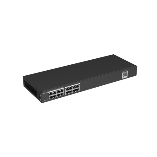 Ruijie Reyee RG-ES216GC 16-Port Gigabit Smart Switch, 16 Gigabit RJ45 Ports,19-inch Rack-mountable Steel Case