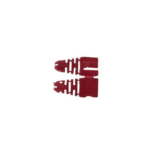CMW Ltd | Retro-fit RJ45 Boots (Bag / 50) Red (Pack of 50)