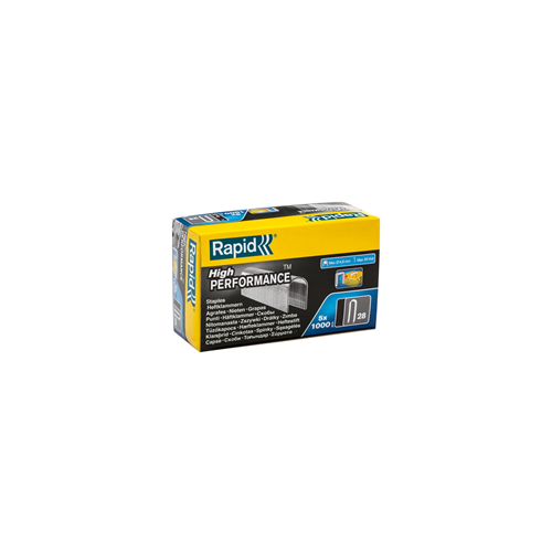 28 x 10mm Rapid Staples box / 5000 (Each)
