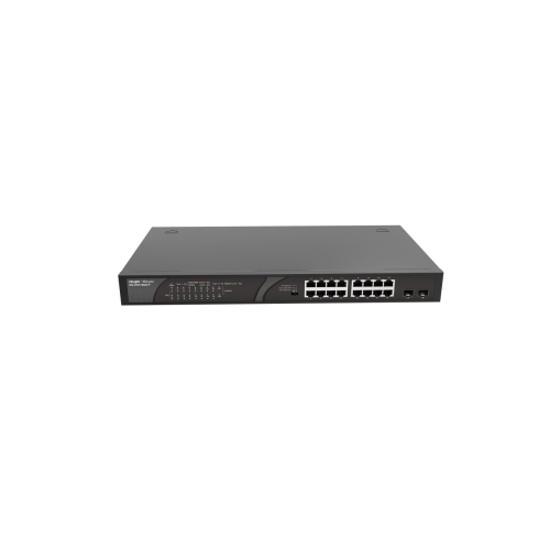 Ruijie Reyee RG-ES118GS-P 18 Port 1Gb Unmanaged Desktop Switch 16 x Gb PoE+ 2 x SFP Uplink Port, 247W PoE Budget