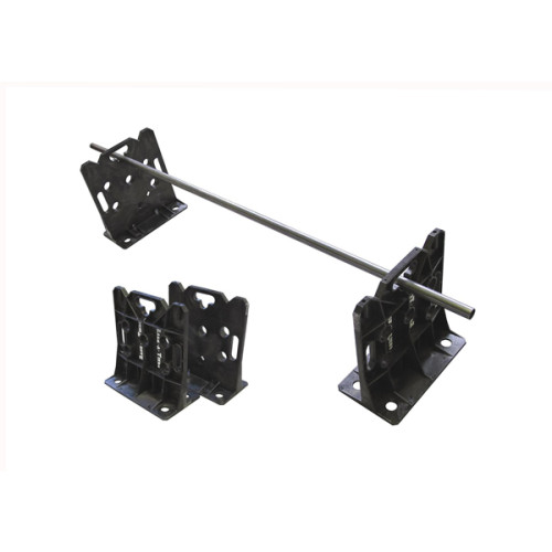 HellermannTyton RACKATIERBK | Rack-A-Tier Cable Reel Holder Plastic Pack of 2 (Per /pair)