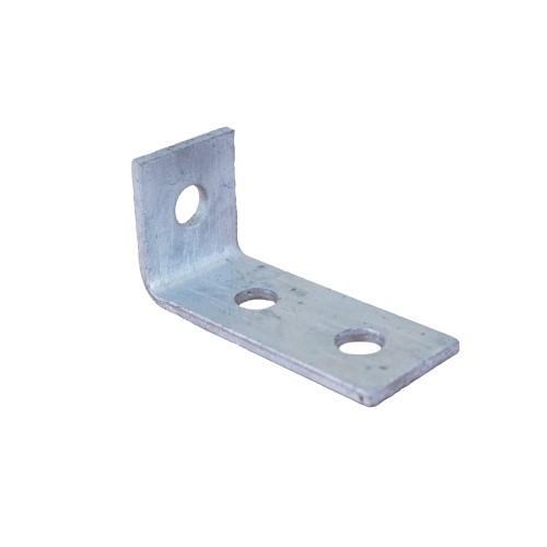 3 Hole Angle Pedestal Leg Support Bracket 100mm length (Each)