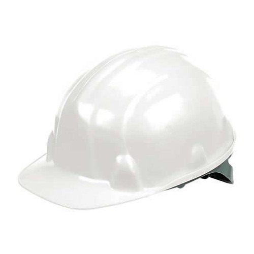 W-018-White | White Safety Hard Hat