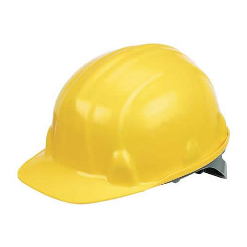 W-018-Yellow | Yellow Safety Hard Hat