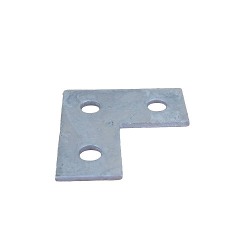 3 Hole Flat L Plate Fitting (Each)