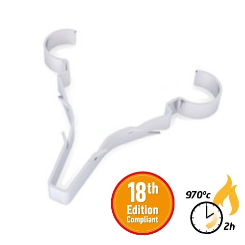 Safe-D Stag-Clip 8-10mm Single Galv. - Pack of 50