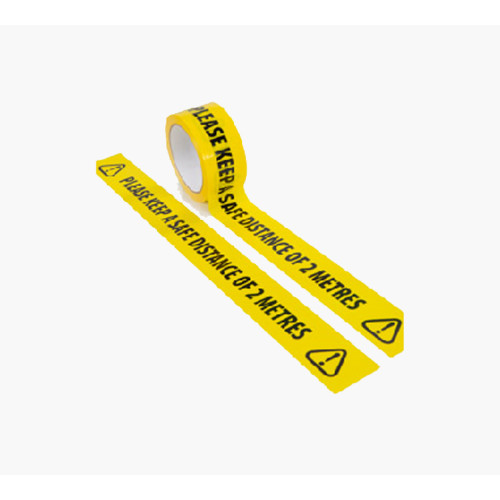 CMW Ltd | 50mm Wide Social Distance 2m Tape ( 33m long )