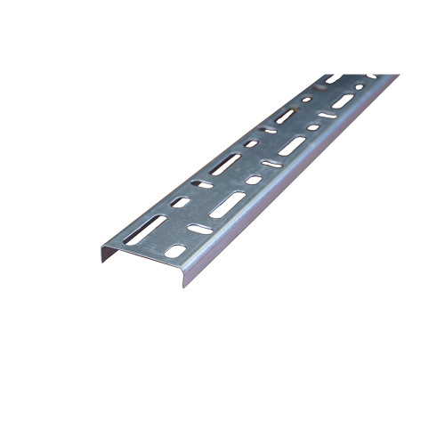 METSEC CTSL12/0050PG3 50mm Standard Duty Steel Cable Tray 10mm Return Edge Pre Galv (3m lgth)