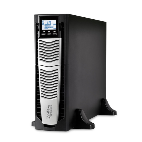 Riello 5000VA Sentinel Dual with 4 minutes autonomy at full load - 4+4 sockets IEC 10A + 2 sockets IEC 16 A + 4 thermal protection (instead of term.board + 2 x IEC 10A)