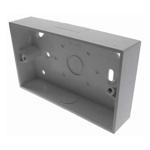 CMW Ltd SFB2/32 | Univolt 32mm Double Gang Back Box LSF