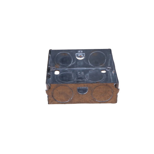 CMW Ltd EWS2 | EWS2 - 25mm Deep Single Gang Metal Box