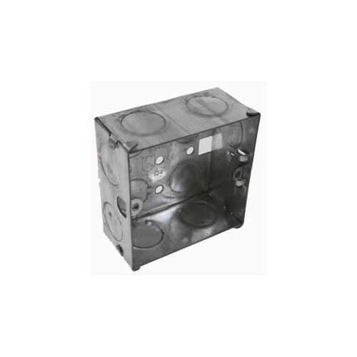 CMW Ltd | 35mm Deep Single Gang Metal Box