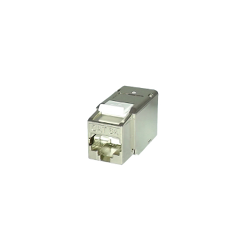 Cat6A Keystone Shielded Through Coupler