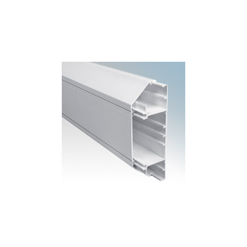 Univolt SLC50/170 | Univolt Starline 3 Compartment Chamfered Dado Trunking (3m lgth)