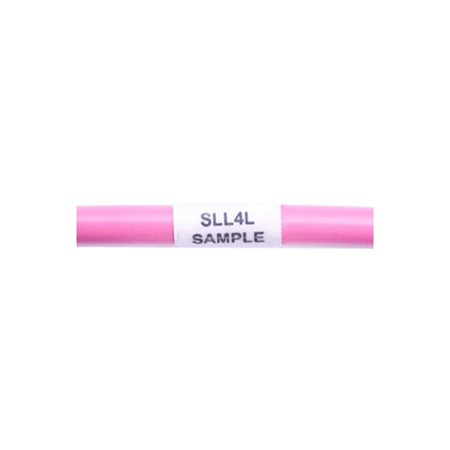  cable labels | Sharpmark SLL4L/100 38mm x 12.7mm White Self Laminating Cable Labels Pack 100 - 10500 Labels (100 Pack)