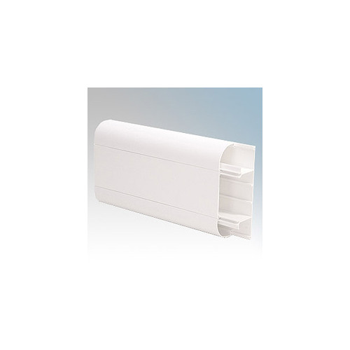 Univolt SLR50/170 | Univolt Starline 3 Compartment Round Edge Dado Trunking (3m lgth)
