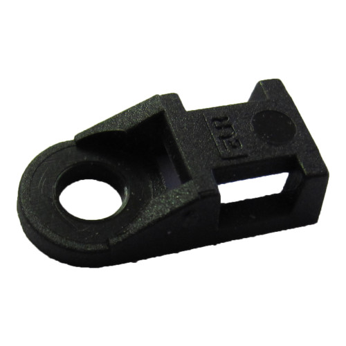 CMW Ltd Cable Fixings, Cable tie Bases  | Black Saddle Mounts ( small ) (Bag / 100)