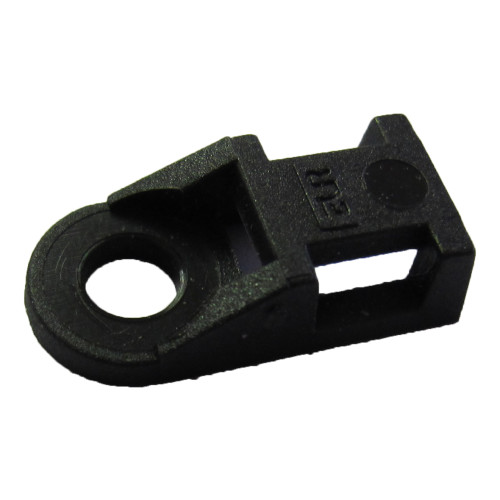 CMW Ltd Cable Fixings, Cable tie Bases | Black Saddle Mounts ( small ) (Bag / 100)