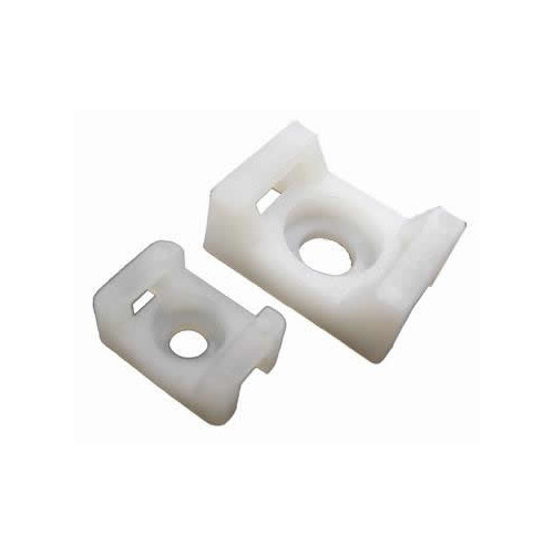 CMW Ltd | Large Natural 21mm x 15mm Cable Tie Saddle Mounts Bag - 100 (Bag / 100)
