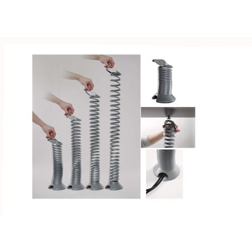 CMW Ltd 0 | CMD Spiral Cable Spine 150mm-1300mm Silver 