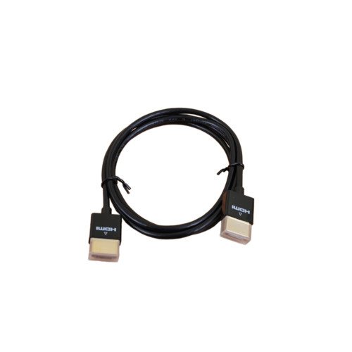 NewLink 1m, Super Slim, HDMI 3.6mm, Male to Male, 4K x 2K, 32AWG Lead - Black