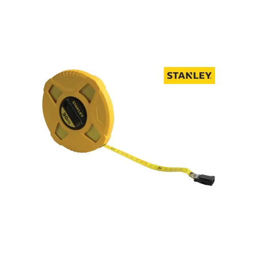 Stanley Closed Case Fibreglass Long Tape 30m (Width 13mm)