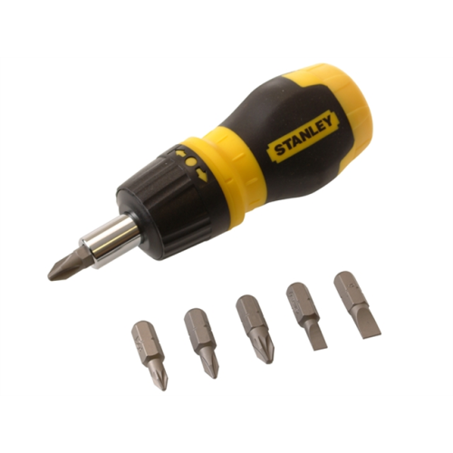 CMW Ltd 0-66-358 | Stubby Multibit Screwdriver with Bits