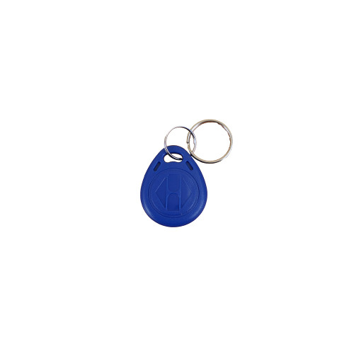 EM format keyfob. Blue. read/write capability. Single fob supplied. Also available in red and grey.