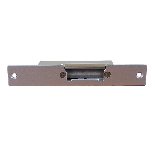 12Vdc euro style mortice electric release/strike. Fail safe. Fixed jaw. Includes long faceplate