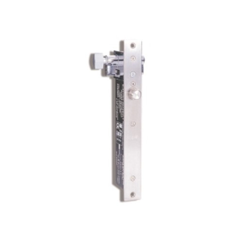 12/28Vdc monitored mortice solenoid bolt with key override - Cylinder not included. Fail secure. Variable relock time.